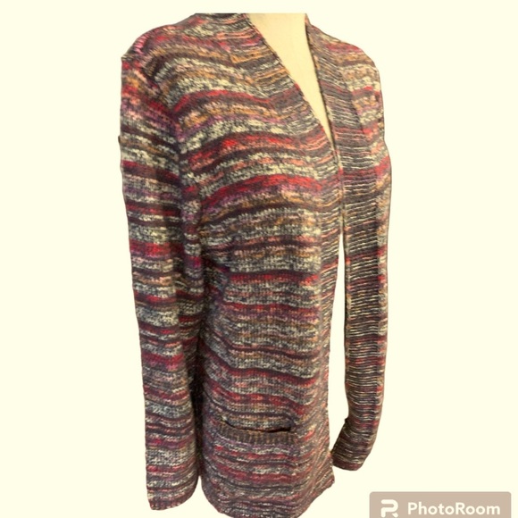 Nic + Zoe, Medium, Long Sleeve Sweater Cardigan - Picture 3 of 8